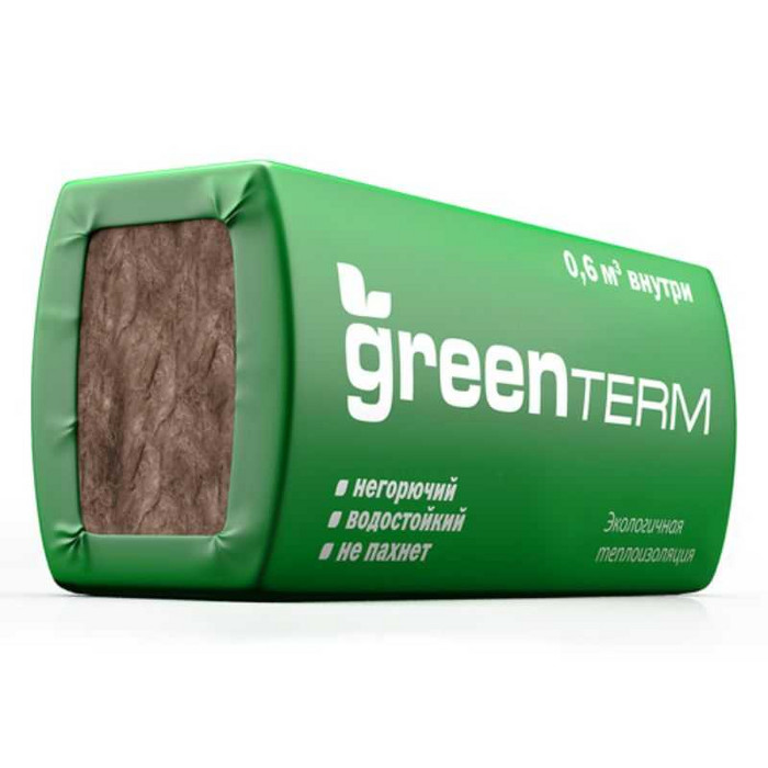 Утеплитель GreenTERM Плита 50х610х1230